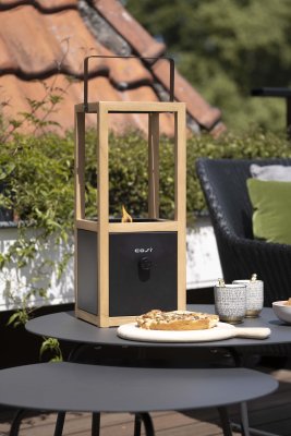 Cosi Fires - Cosiscoop Urban Teakholz/Schwarz inkl. Tragegriff